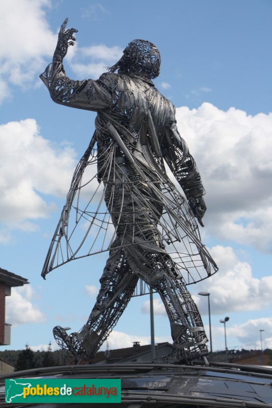 Centelles - Monument a Ildelfons Cerdà (Foto: Graciel·la Vidal, 2012) Centelles - Monument a Ildelfons Cerdà