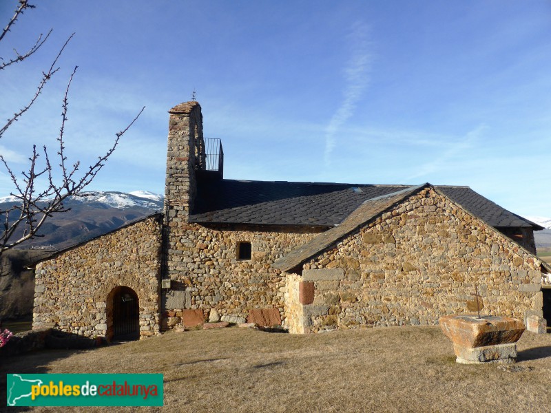 Bellver de Cerdanya - Església de Sant Marcel de Bor (Foto: <i>Vicent Miralles</i>, 2020) Bellver de Cerdanya - Església de Sant Marcel de Bor
