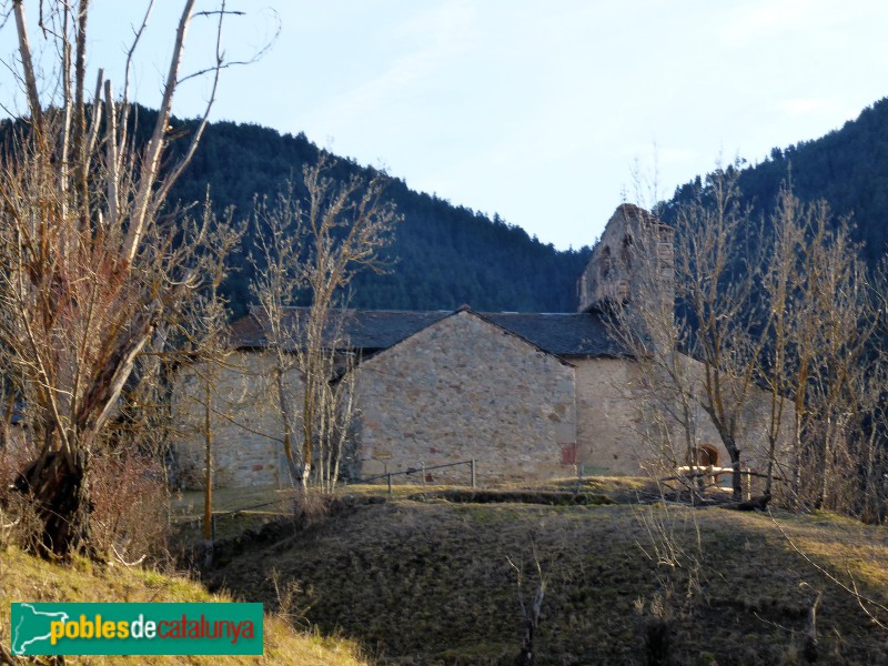 Bellver de Cerdanya - Església de Sant Marcel de Bor (Foto: <i>Vicent Miralles</i>, 2020) Bellver de Cerdanya - Església de Sant Marcel de Bor
