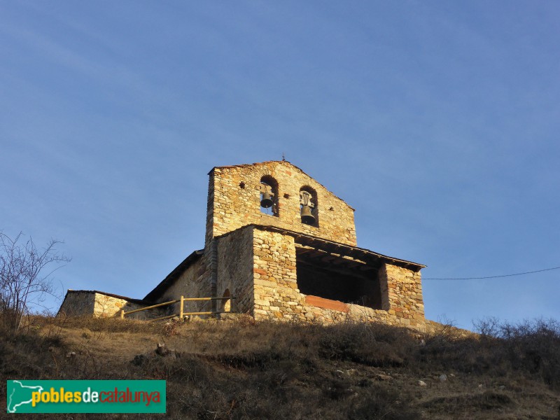 Bellver de Cerdanya - Església de Sant Marcel de Bor (Foto: <i>Vicent Miralles</i>, 2020) Bellver de Cerdanya - Església de Sant Marcel de Bor