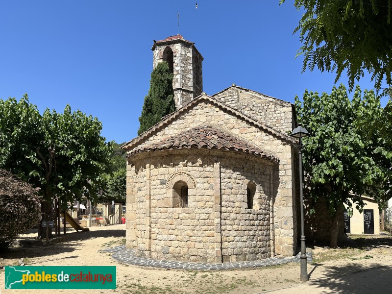 Gualba - Església de Sant Vicenç (Foto: Albert Esteves, 2023) Gualba - Església de Sant Vicenç