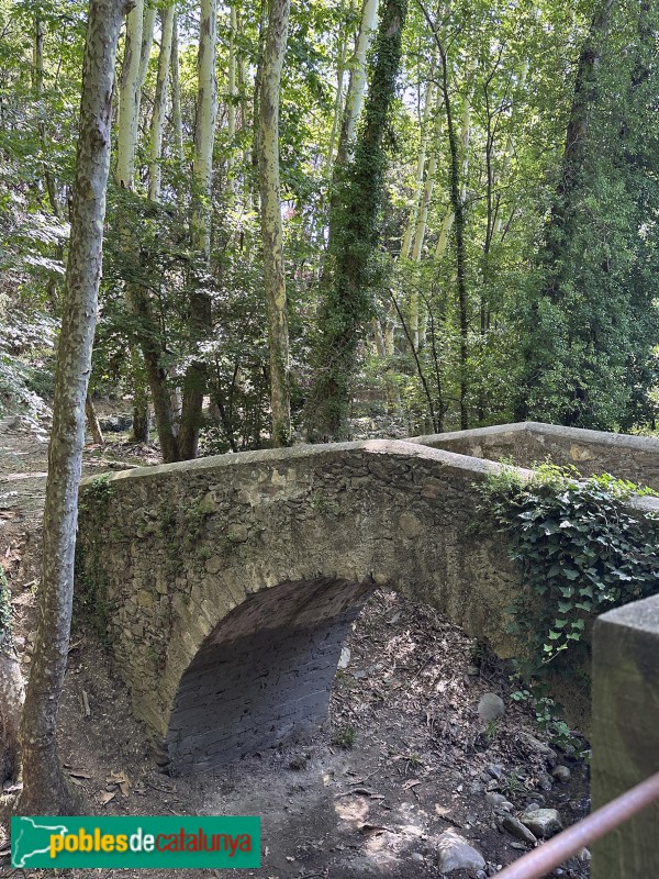 Gualba - Pont del Molí d'en Figueres (Foto: Albert Esteves, 2023) Gualba - Pont del Molí d'en Figueres