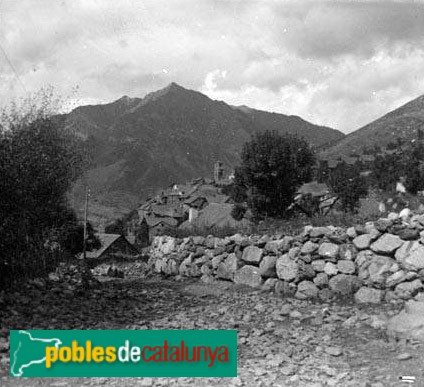 Taüll (Foto: <i>Lluís Estasen -Arxiu Fotogràfic Centre Excursionista de Catalunya-</i>, 1915-35) Taüll