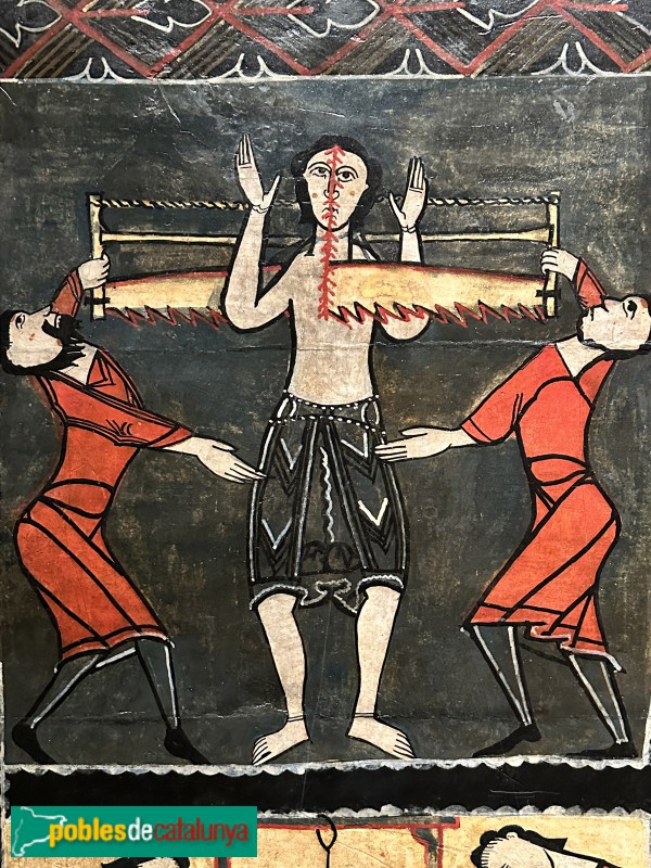 Durro - Frontal d'altar de Sant Quirc (MNAC) (Foto: Albert Esteves, 2023) Durro - Frontal d'altar de Sant Quirc (MNAC)