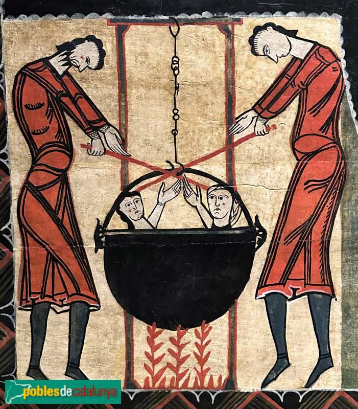 Durro - Frontal d'altar de Sant Quirc (MNAC) (Foto: Albert Esteves, 2023) Durro - Frontal d'altar de Sant Quirc (MNAC)