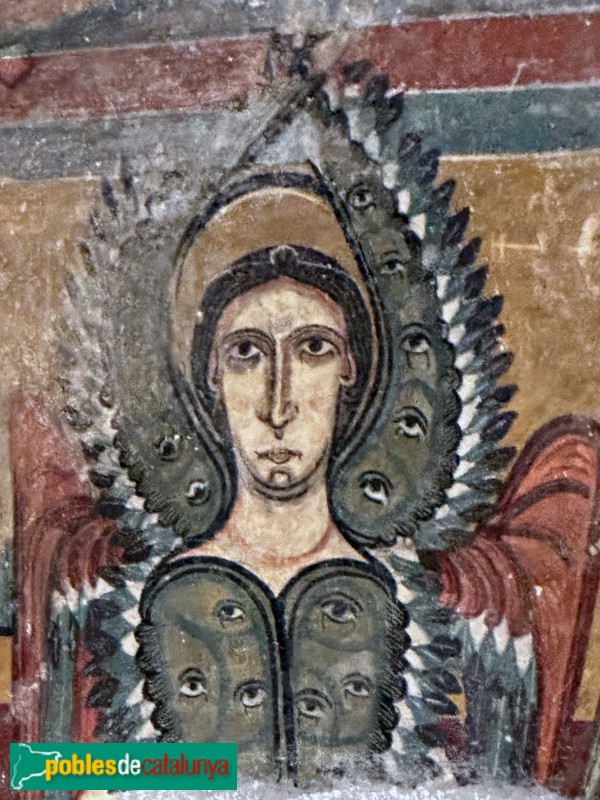 Taüll - Església de Santa Maria. Pintures (MNAC) (Foto: Albert Esteves, 2023) Taüll - Església de Santa Maria. Pintures (MNAC)