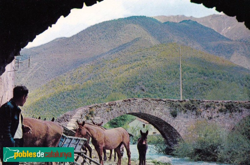 Vilaller - Pont Vell. Postal antiga Vilaller - Pont Vell. Postal antiga