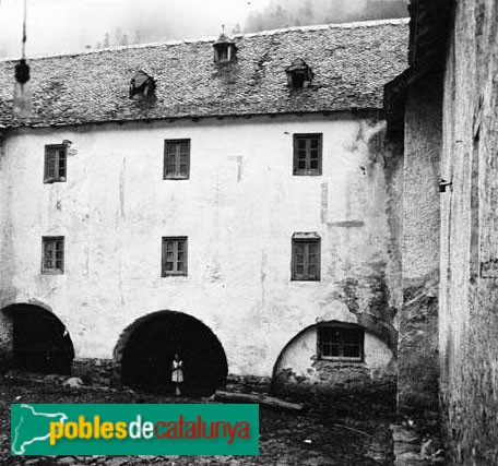 Boí - Balneari de Caldes de Boí (Foto: Albert Oliveras -Arxiu Fotogràfic Centre Excursionista de Catalunya-, 1926) Boí - Balneari de Caldes de Boí