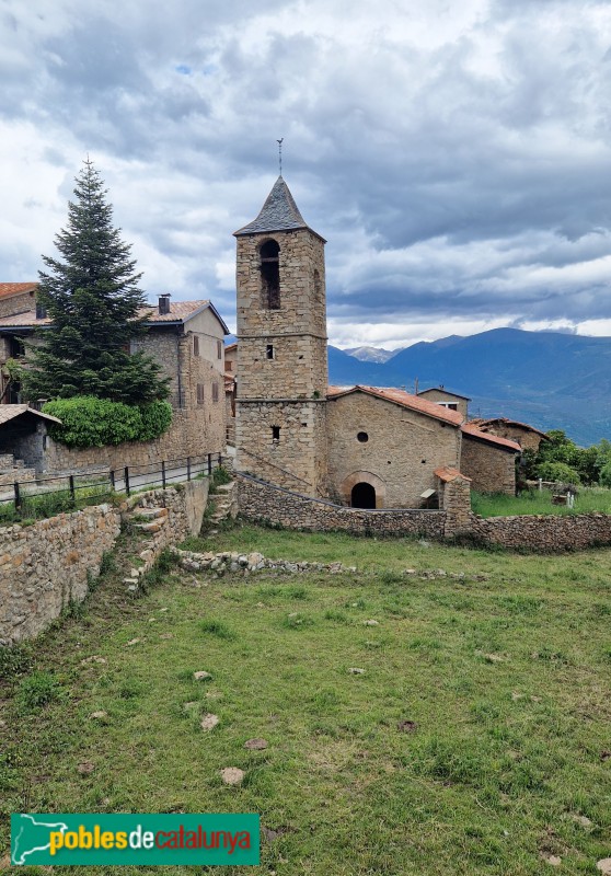 Martinet i Montellà - Església de Sant Climent d'Estana