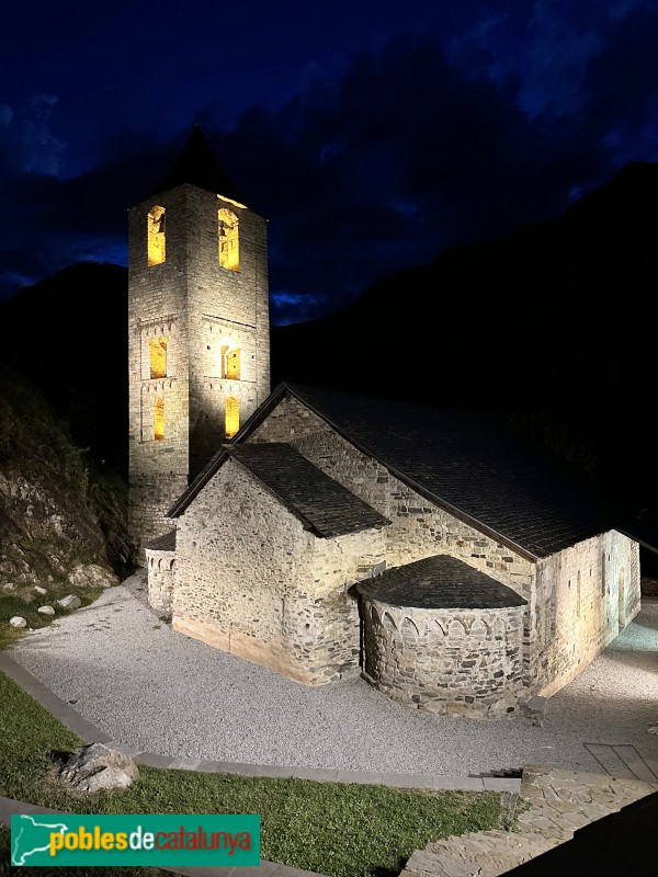 Boí - Església de Sant Joan de Boí (Foto: Albert Esteves, 2023) Boí - Església de Sant Joan de Boí