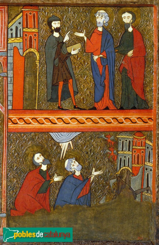 MNAC - Frontal de altar de Sant Pere de Boí