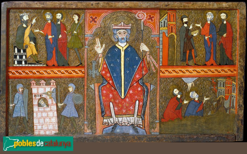 MNAC - Frontal de altar de Sant Pere de Boí