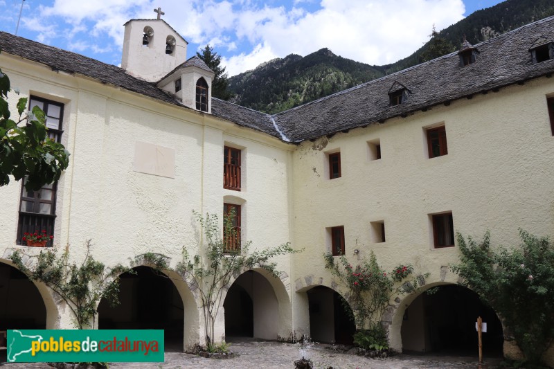 Boí - Santuari de la Mare de Déu de Caldes de Boí (Foto: Albert Esteves, 2023) Boí - Santuari de la Mare de Déu de Caldes de Boí