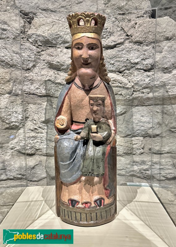 Taüll - Església de Sant Climent de Taüll. Mare de Déu de Taüll (Foto: Albert Esteves, 2023) Taüll - Església de Sant Climent de Taüll. Mare de Déu de Taüll