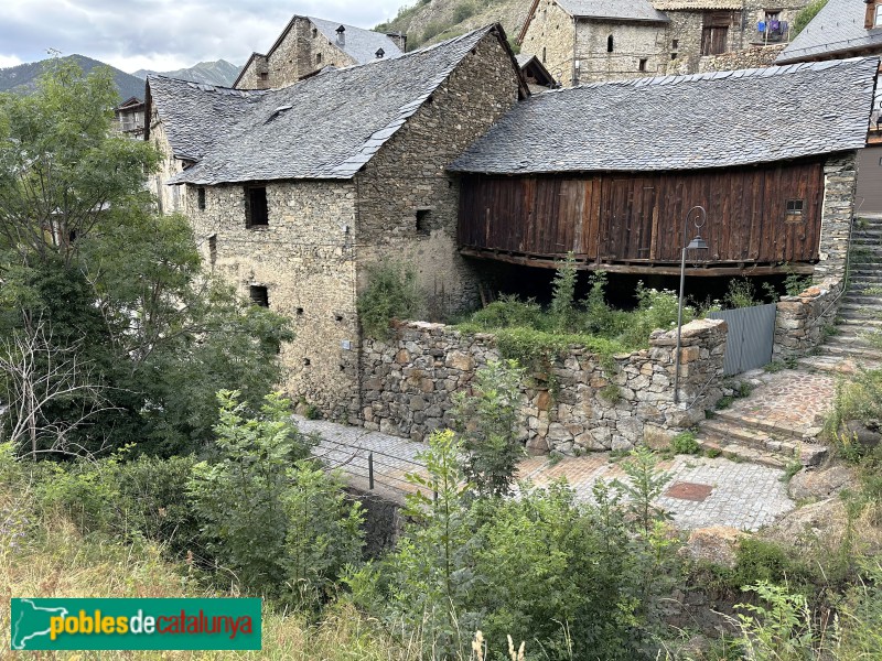 Durro - Ca de Ribal. Paller (Foto: Albert Esteves, 2023) Durro - Ca de Ribal. Paller