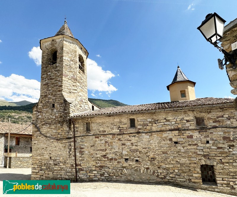 Llesp - Església de Sant Martí (Foto: Albert Esteves, 2023) Llesp - Església de Sant Martí