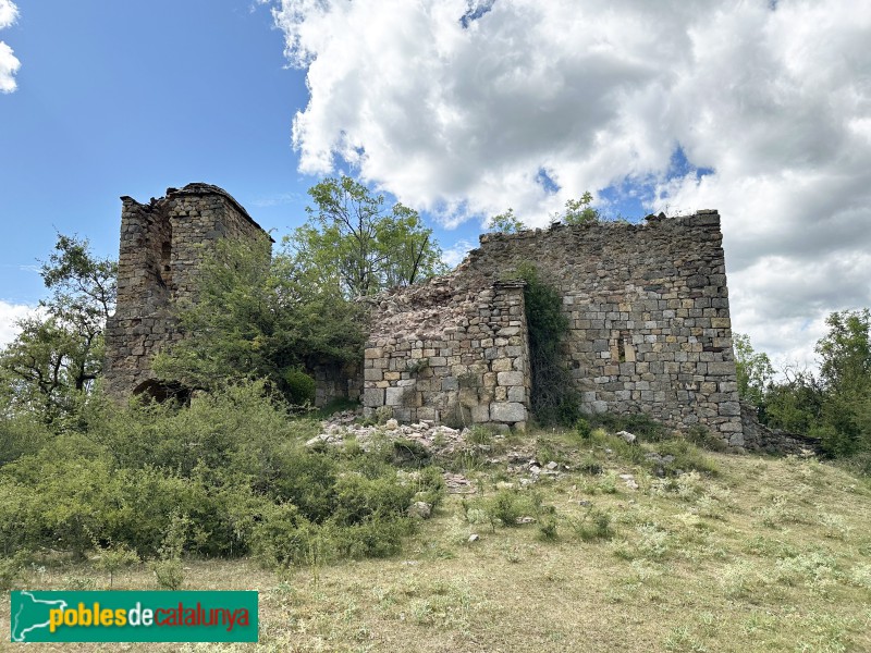 Sarroqueta - Església de Santa Maria (Foto: Albert Esteves, 2023) Sarroqueta - Església de Santa Maria