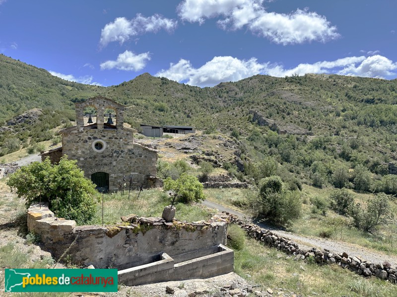 Peranera - Església de Santa Eulàlia (Foto: Albert Esteves, 2023) Peranera - Església de Santa Eulàlia