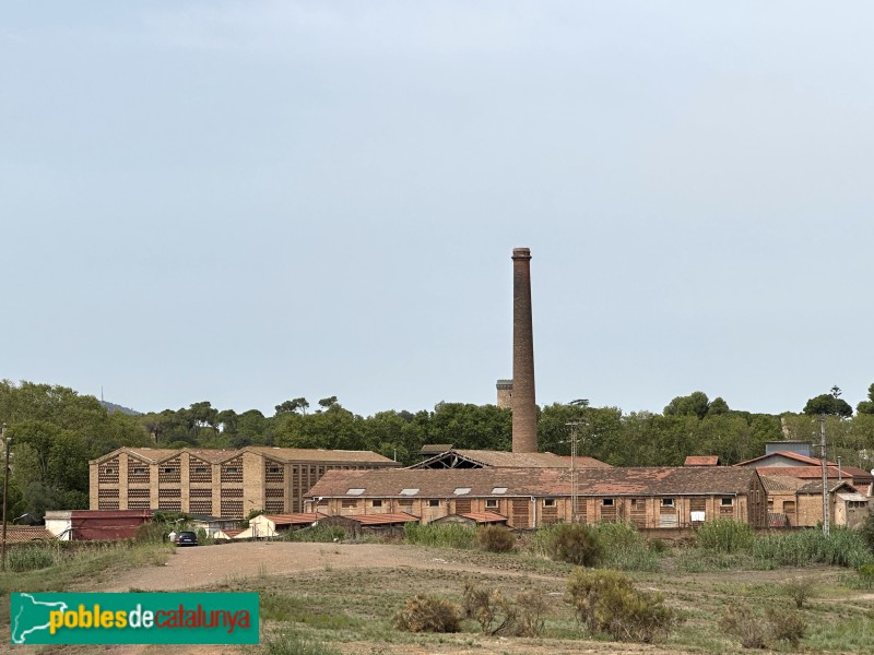 Colònia Güell - Recinte industrial (Foto: Albert Esteves, 2023) Colònia Güell - Recinte industrial