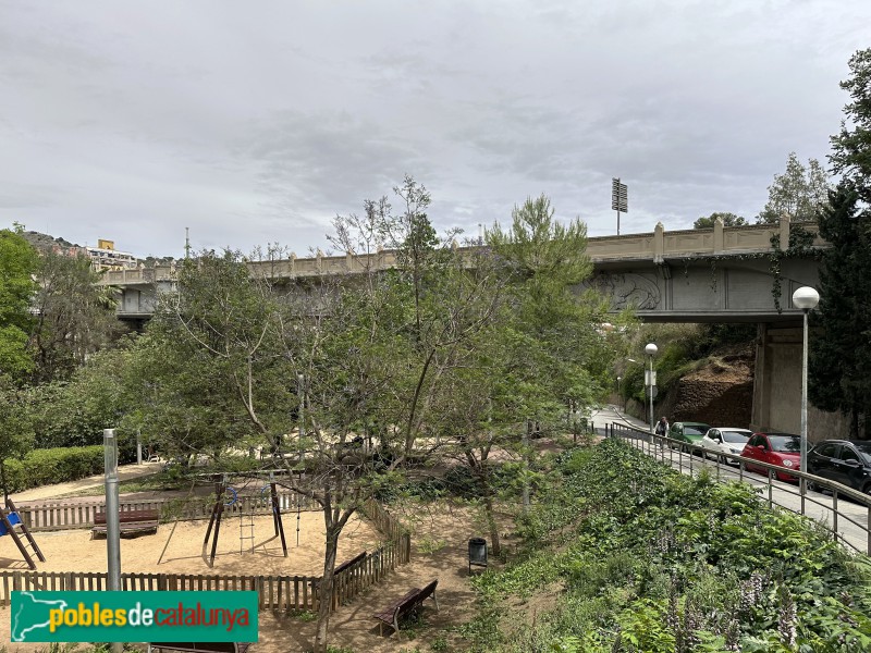 Barcelona - Viaducte de Vallcarca (Foto: Albert Esteves, 2023) Barcelona - Viaducte de Vallcarca