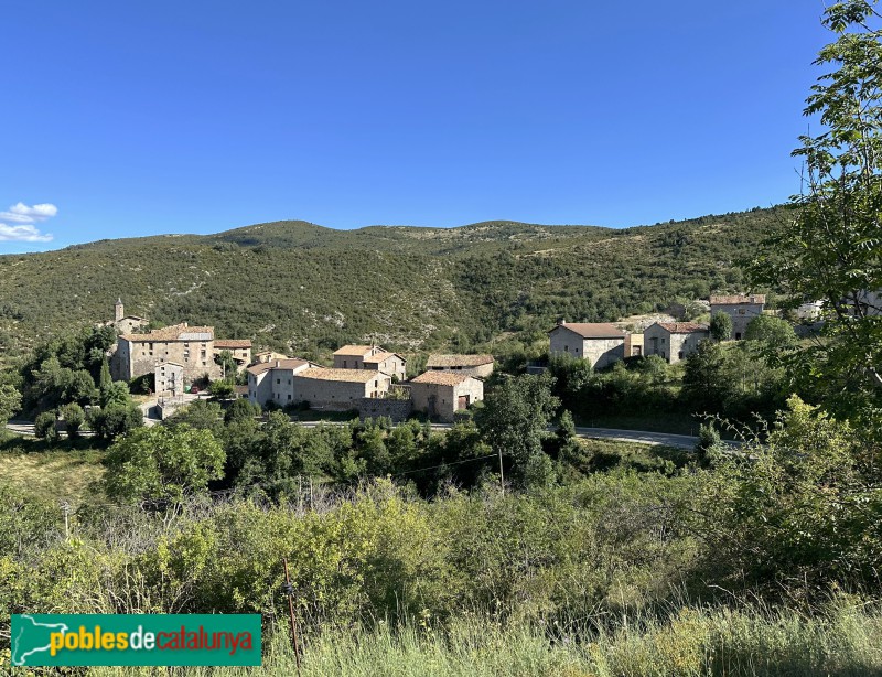 Panoràmica de Perves (Foto: Albert Esteves, 2023) Panoràmica de Perves