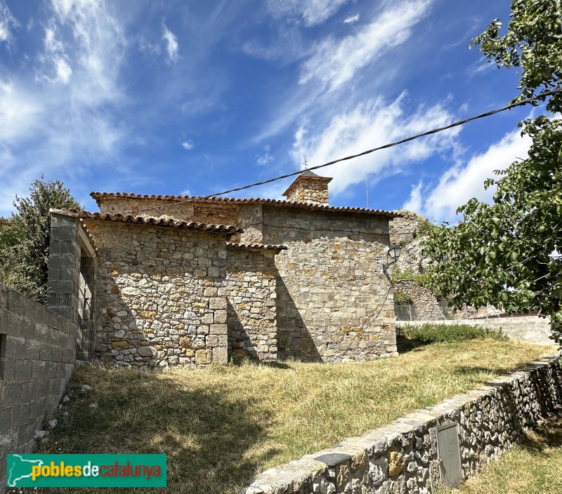 Adons - Església de Sant Vicenç (Foto: Albert Esteves, 2023) Adons - Església de Sant Vicenç