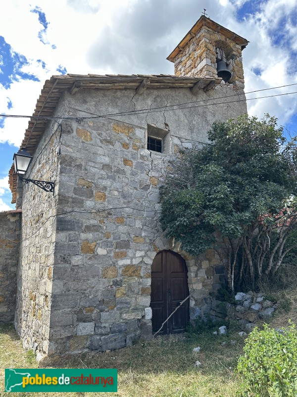 Adons - Església de Sant Vicenç (Foto: Albert Esteves, 2023) Adons - Església de Sant Vicenç