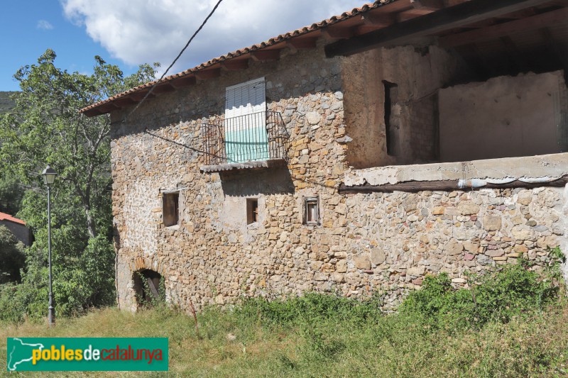 Una casa de Pinyana (Foto: Albert Esteves, 2023) Una casa de Pinyana