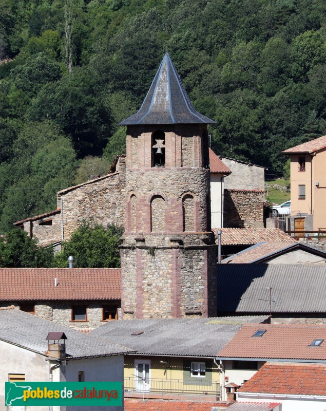 Vilaller - Església de Sant Climent. Campanar