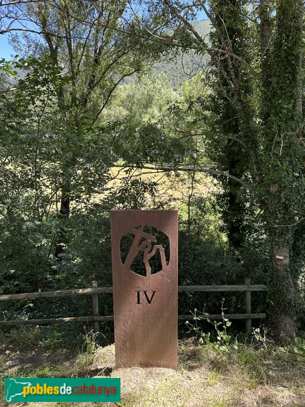 Vilaller - Estació del Via Crucis (Foto: Albert Esteves, 2023) Vilaller - Estació del Via Crucis