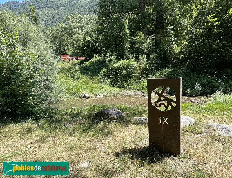 Vilaller - Estació del Via Crucis (Foto: Albert Esteves, 2023) Vilaller - Estació del Via Crucis