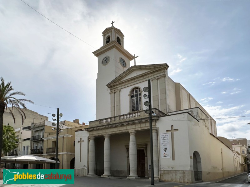 La Ràpita - Església de la Santíssima Trinitat (Foto: Albert Esteves, 2023) La Ràpita - Església de la Santíssima Trinitat