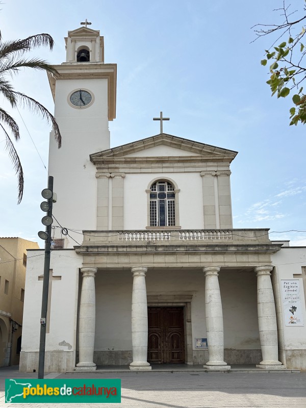 La Ràpita - Església de la Santíssima Trinitat (Foto: Albert Esteves, 2023) La Ràpita - Església de la Santíssima Trinitat