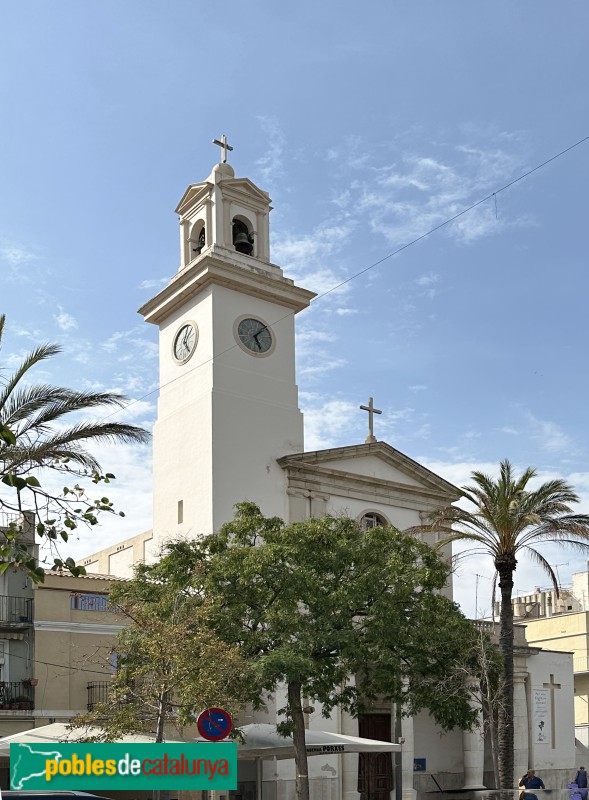 La Ràpita - Església de la Santíssima Trinitat (Foto: Albert Esteves, 2023) La Ràpita - Església de la Santíssima Trinitat