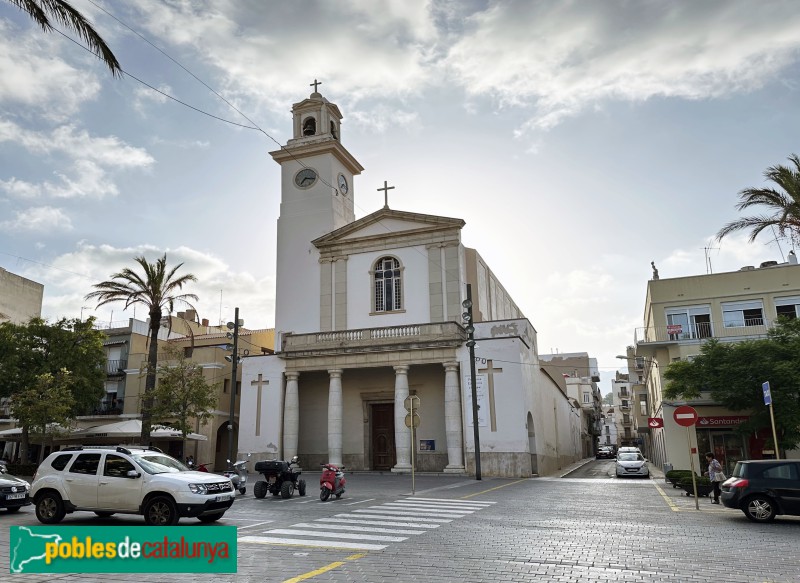 La Ràpita - Església de la Santíssima Trinitat (Foto: Albert Esteves, 2023) La Ràpita - Església de la Santíssima Trinitat