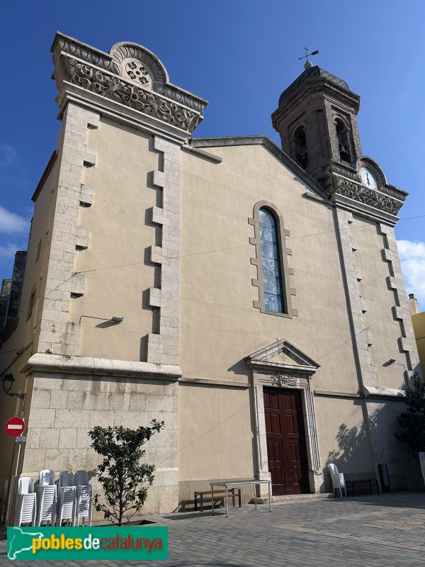 Amposta - Església de Santa Maria (Foto: Albert Esteves, 2023) Amposta - Església de Santa Maria