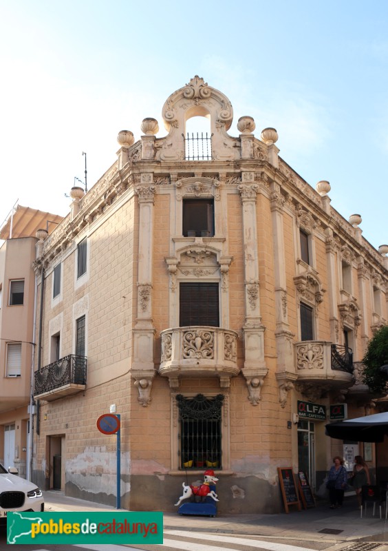 Amposta - Casa Morales-Talarn (Foto: Albert Esteves, 2023) Amposta - Casa Morales-Talarn