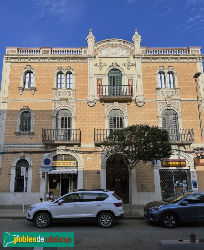 Amposta - Casa Josep Fàbregas (Foto: Albert Esteves, 2023) Amposta - Casa Josep Fàbregas