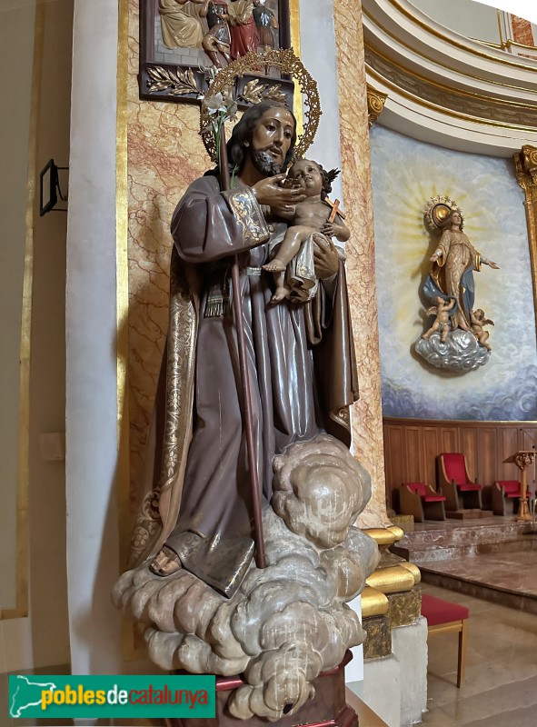 Amposta - Església de Santa Maria (Foto: Albert Esteves, 2023) Amposta - Església de Santa Maria