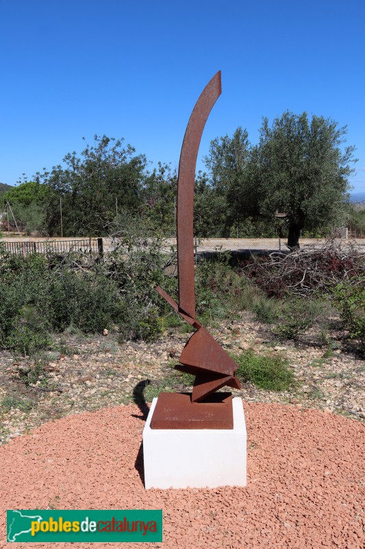 La Ràpita - Parc d'Escultures. <i>Sense títol</i> (Hans la Hey) (Foto: Albert Esteves, 2023) La Ràpita - Parc d'Escultures. <i>Sense títol</i> (Hans la Hey)