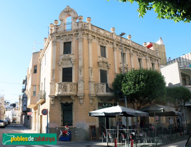 Amposta - Casa Morales-Talarn (Foto: Albert Esteves, 2023) Amposta - Casa Morales-Talarn