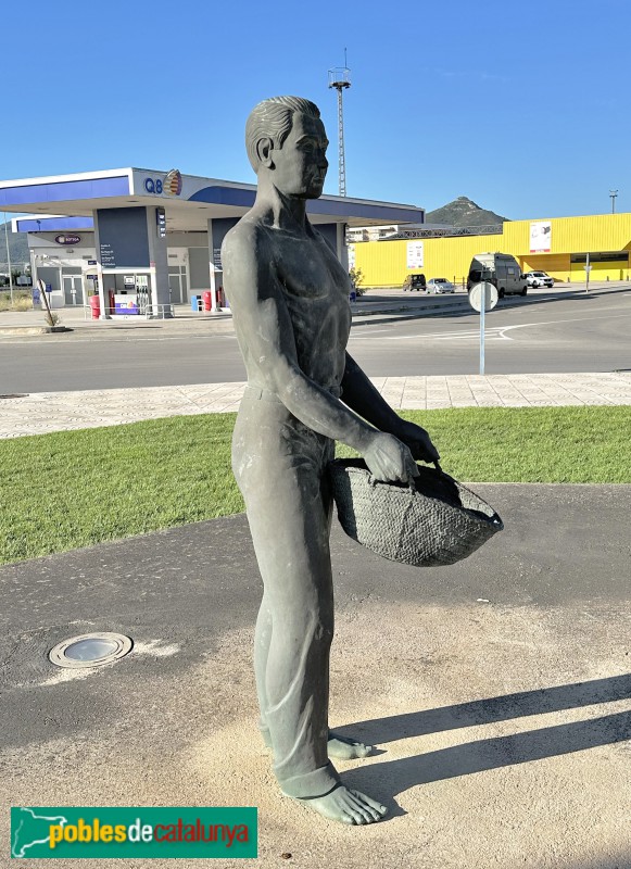 Amposta - Escultura <i>L'Erer</i> (Foto: Albert Esteves, 2023) Amposta - Escultura <i>L'Erer</i>