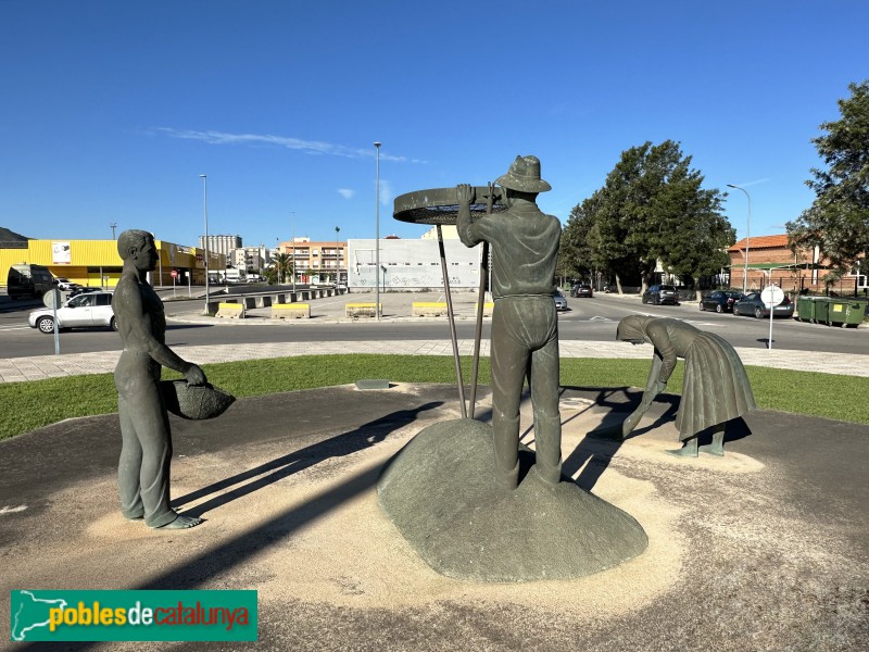 Amposta - Escultura <i>L'Erer</i> (Foto: Albert Esteves, 2023) Amposta - Escultura <i>L'Erer</i>