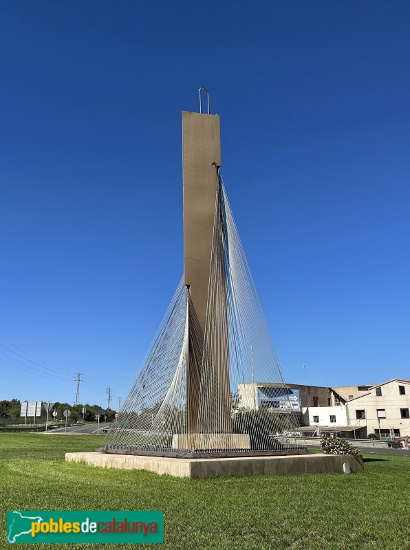 Amposta - Monument al Montsià (Foto: Albert Esteves, 2023) Amposta - Monument al Montsià