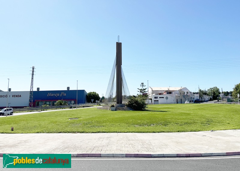 Amposta - Monument al Montsià (Foto: Albert Esteves, 2023) Amposta - Monument al Montsià