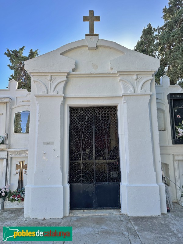 Amposta - Cementiri. Capella (Foto: Albert Esteves, 2023) Amposta - Cementiri. Capella