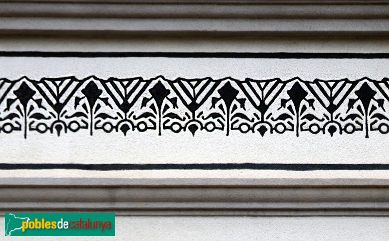 Castellbisbal - Villa Carmina. Detall (Foto: Albert Esteves, 2023) Castellbisbal - Villa Carmina. Detall