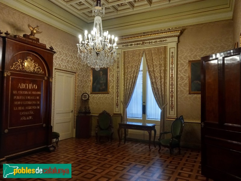 Barcelona - Col·legi de Notaris (Foto: Sergi Suárez, 2023) Barcelona - Col·legi de Notaris