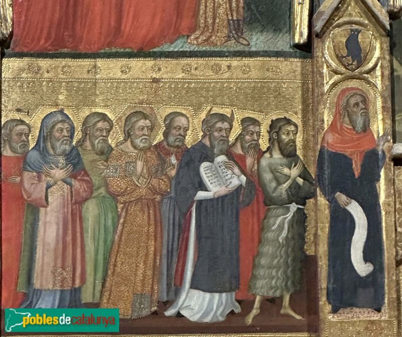 Sant Cugat del Vallès - Monestir. Retaule de Santa Maria de Tots el Sants (Foto: Albert Esteves, 2023) Sant Cugat del Vallès - Monestir. Retaule de Santa Maria de Tots el Sants