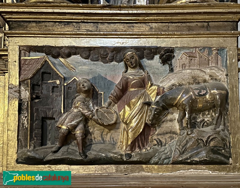 Sant Cugat del Vallès - Monestir de Sant Cugat. Capella de Santa Escolàstica (Foto: Albert Esteves, 2023) Sant Cugat del Vallès - Monestir de Sant Cugat. Capella de Santa Escolàstica